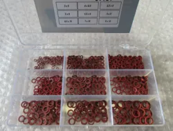SORTIMENTS SÆT FIBER RINGE 3-8 MM.