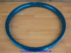 ALUMIUMSFÆLG LYSEBLÅ ELOXERET 17 x 1,40