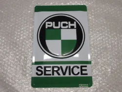 PUCH SERVICE, 3D SKILT, 20 X 30 CM.