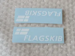 "FLAGSKIB" SIDEDÆKSEL TRANSFERS SÆT H/V.