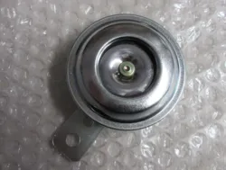 HORN 6 VOLT DC, (JÆVNSTRØM), MAT KROM