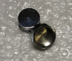 KALOTMØTRIK M26 X 1 MM., KROM