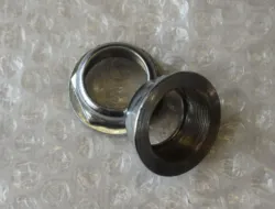 TOPMØTRIK, ÅBEN M26 X 1 MM. KROM