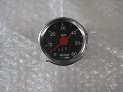 SPEEDOMETER 0-60KM/t, NY MODEL Ø48 MM