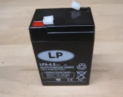 BATTERI 6V GEL 6AH