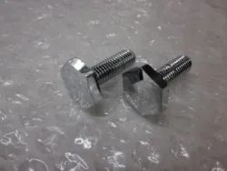 FORGAFFEL BOLT SÆT 2 STK, KROM M8 X 25 MM.