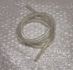 BENZINSLANGE, 1 METER KLAR,  5 X 8 MM.