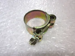 UDSTØDNINGS CLAMP, Ø 32/35 MM. GULD KROMAT