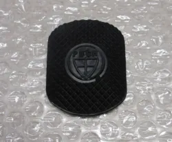 GUMMI, BREMSEPEDAL, MED LOGO