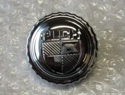BENZINDÆKSEL, KROM MED PUCH LOGO