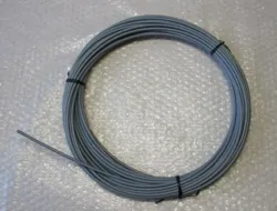 BOWDEN YDERKABEL GRÅ, Ø5 MM., 25 METER