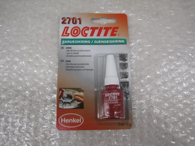LOCTITE 2701 STÆRK SKRUESIKTING