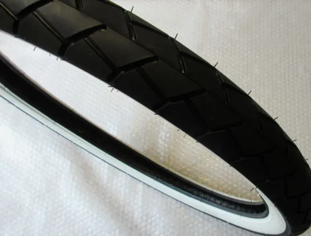DÆK 17 - 2,25 MITAS MC11 WHITEWALL