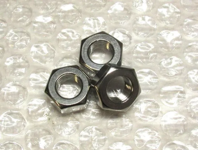 SEKSKANTMØTRIK M10 X 1 MM. RUSTFRI A2