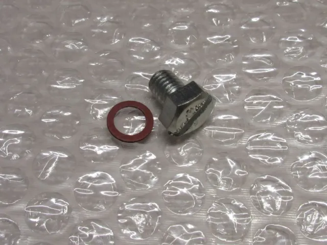 OLIE AFTAPNINGS SKRUE M8 X 10, INCL PAKNING