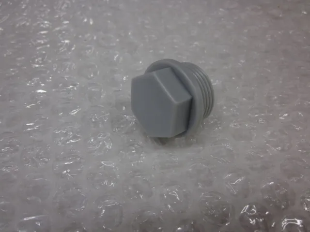 CENTRERSKRUE PLAST M22 X 1,5 - GRÅ