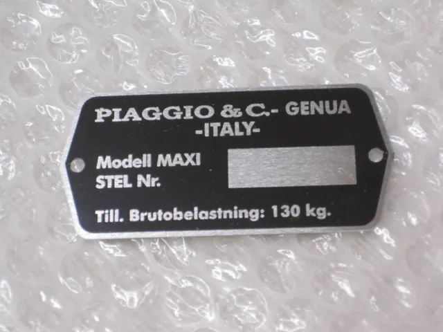TYPESKILT, MAXI MODEL 4