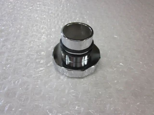 BENZINDÆKSEL HØJGLANS POLERET, ALUMINIUM