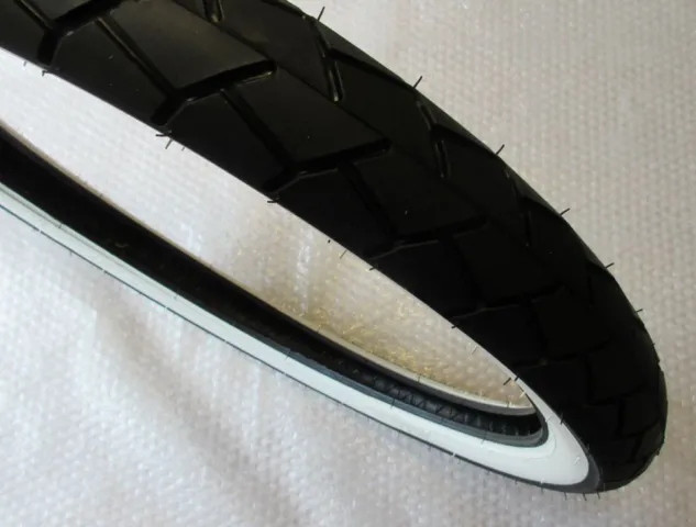 DÆK 17 - 2,50 MITAS MC11 WHITEWALL
