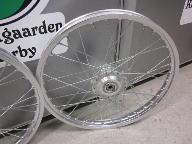EGERHJULSÆT 17", SØLV ELOXERET 17 x 1,20 PUCH MAXI