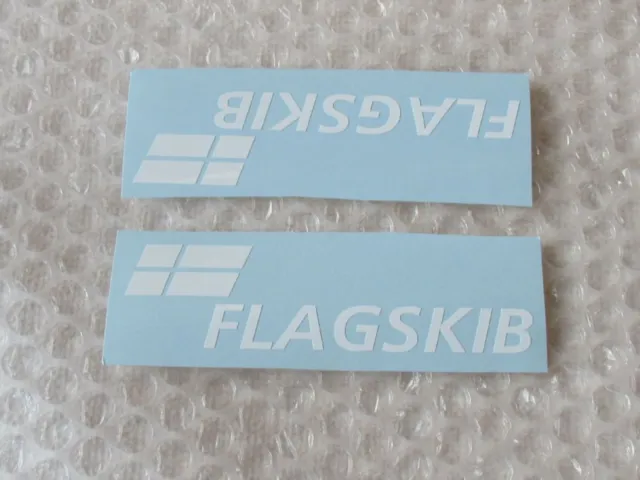 "FLAGSKIB" SIDEDÆKSEL TRANSFERS SÆT H/V.