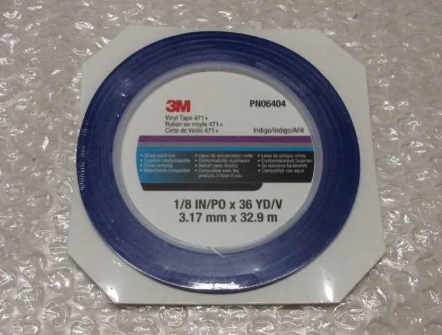 3M FINE LINE 3 MM., BLÅ