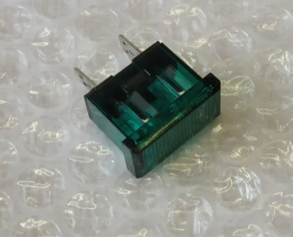 KONTROLLAMPE ORIGINAL, GRØN - 12V