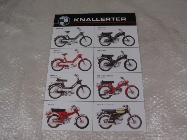 PUCH KNALLERT OVERSIGT 1975
