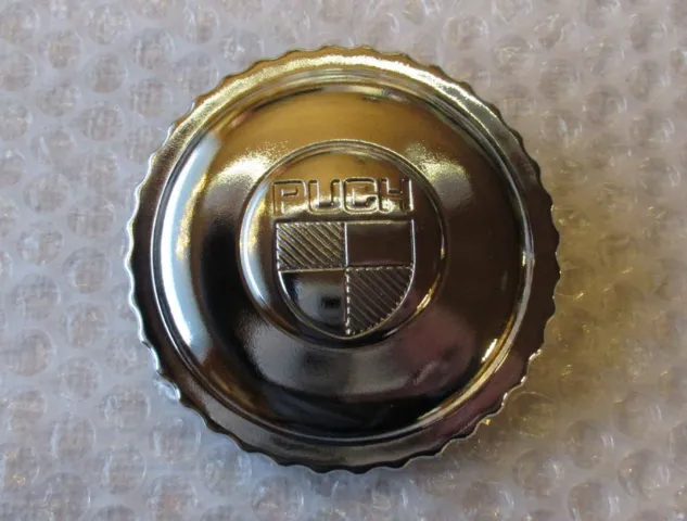 TANKDÆKSEL VZ, KROM, PUCH LOGO