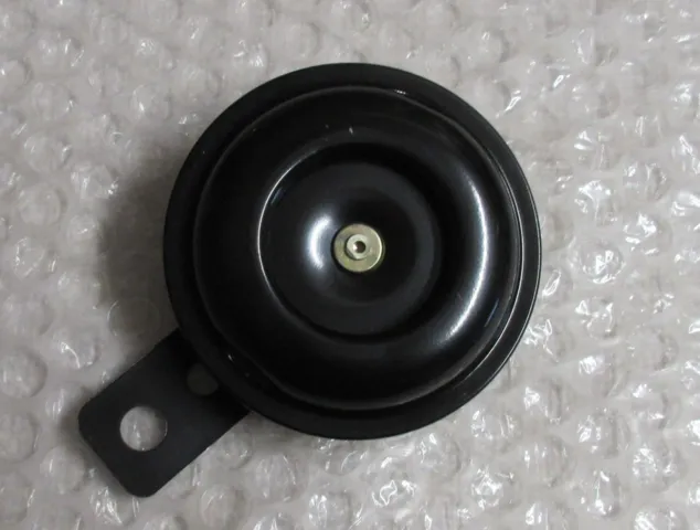 HORN 12 VOLT DC, (JÆVNSTRØM), SORT Ø66 MM