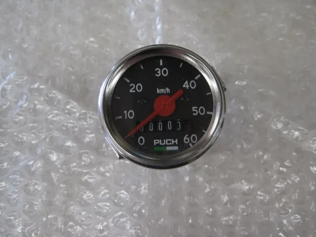 SPEEDOMETER 0-60KM/t, NY MODEL Ø48 MM