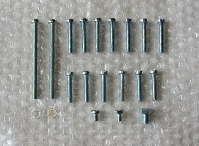 MOTOR-SKRUESÆT 3 GEAR, ELGALVANISERET
