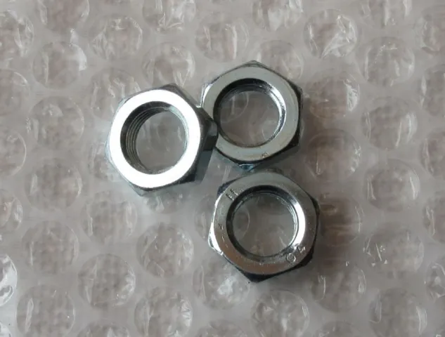 SEKSKANTMØTRIK M12 X 1mm 6mm HØJ