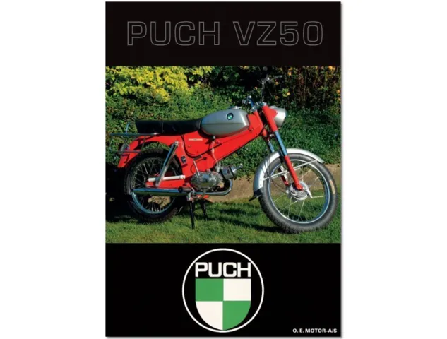 Plakat PUCH VZ50 RØD