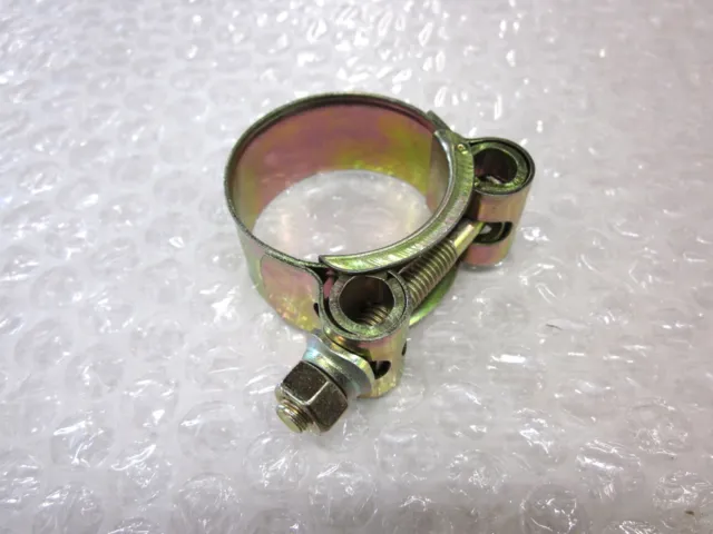 UDSTØDNINGS CLAMP, Ø 32/35 MM. GULD KROMAT