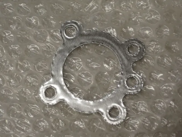 TOPPAKNING, 20 STK! ALU, 0,5 MM. 2 SORT, 38 MM