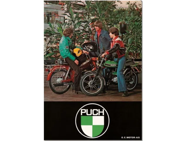 Plakat PUCH MS50 ''Super'' og PUCH Monza N50