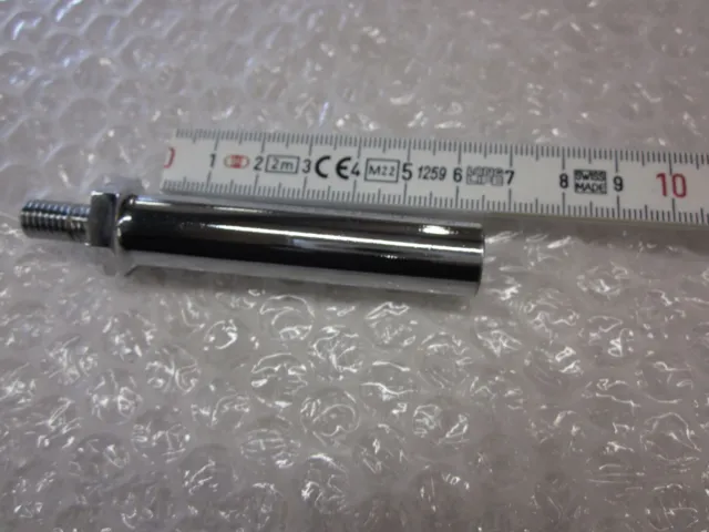 BLINKLYGTE HOLDER, 64 MM LANG, KROM