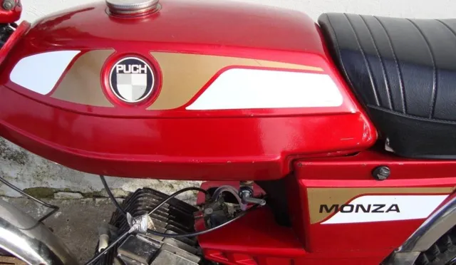 TANK EMBLEM, SORT/HVID, MONZA 2 GEAR, IMOLA, COBRA