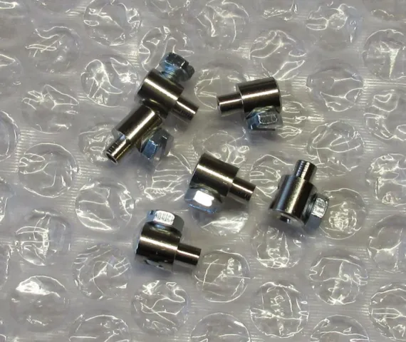 KABEL NIPPEL MED SKRUE, 7 X 11 MM.