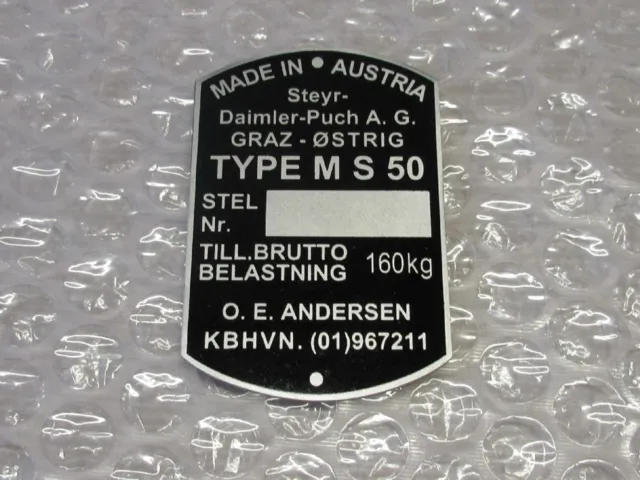 TYPESKILT, MS, MODEL 1