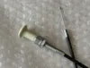 CHOKER KABEL MED BETJENINGS KNOP, SORT - LUX
