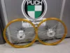 EGERHJULSÆT 17" GULD ELOXERET 17 x 1,20, PUCH MAXI