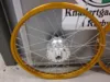 EGERHJULSÆT 17" GULD ELOXERET 17 x 1,20, PUCH MAXI