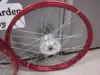 EGERHJULSÆT, 17" RØD ELOXERET 17 x 1,20, PUCH MAXI