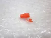 SMØRERNIPPEL, RØD PLAST - 1 STK